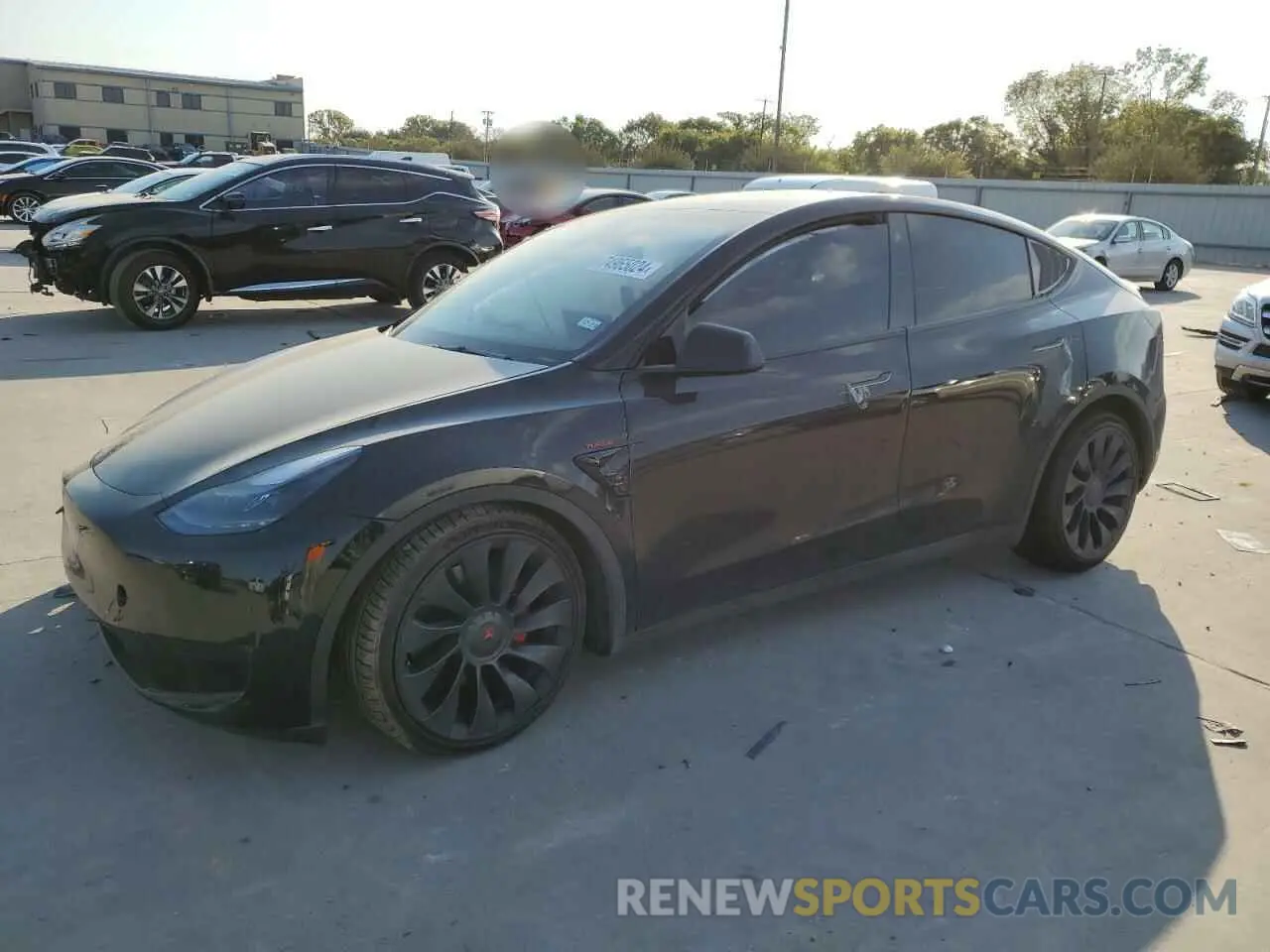 1 fotografías del automóvil dañado 7SAYGDEF6NF341370 TESLA MODEL Y 2022