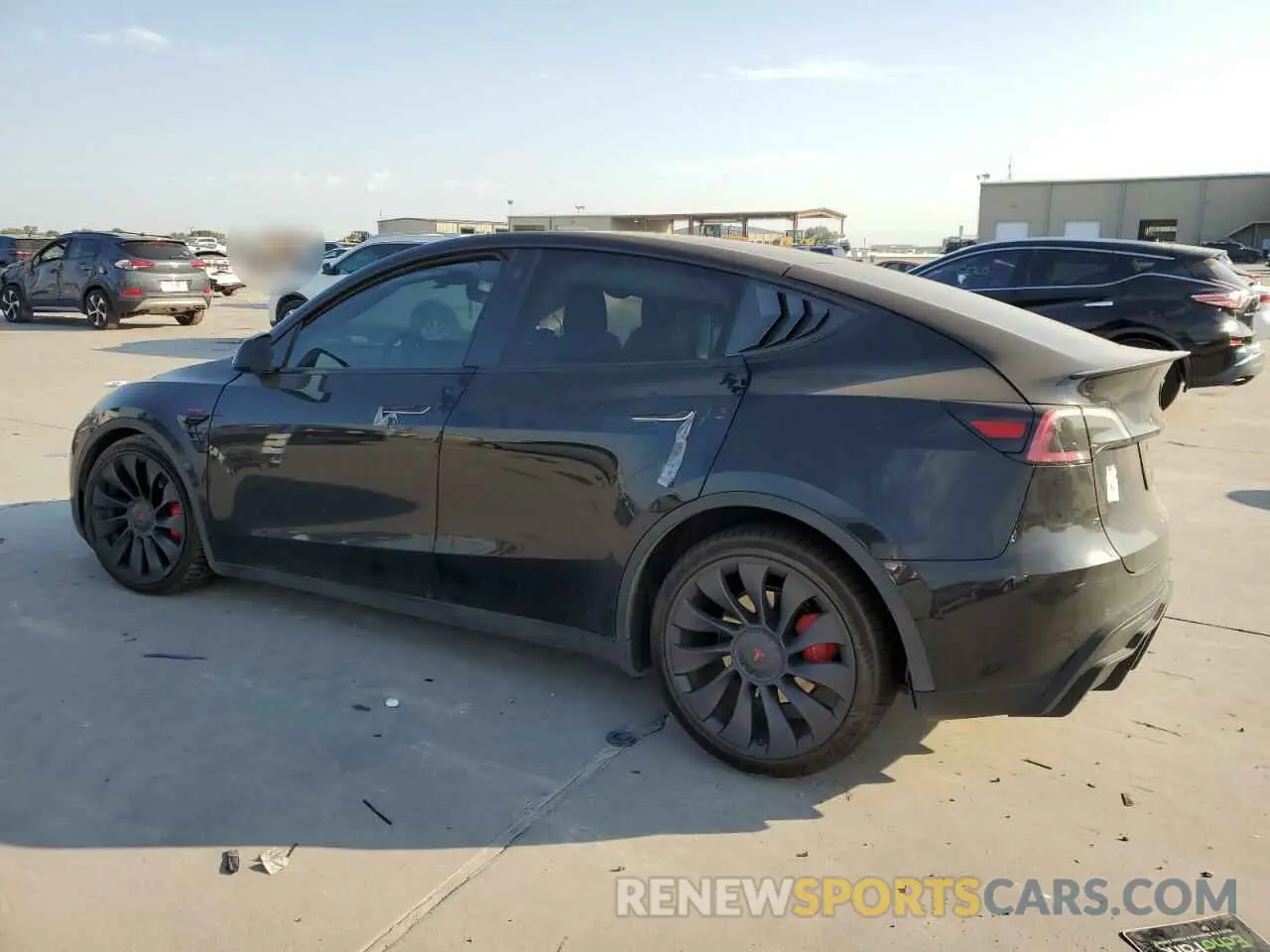 2 fotografías del automóvil dañado 7SAYGDEF6NF341370 TESLA MODEL Y 2022