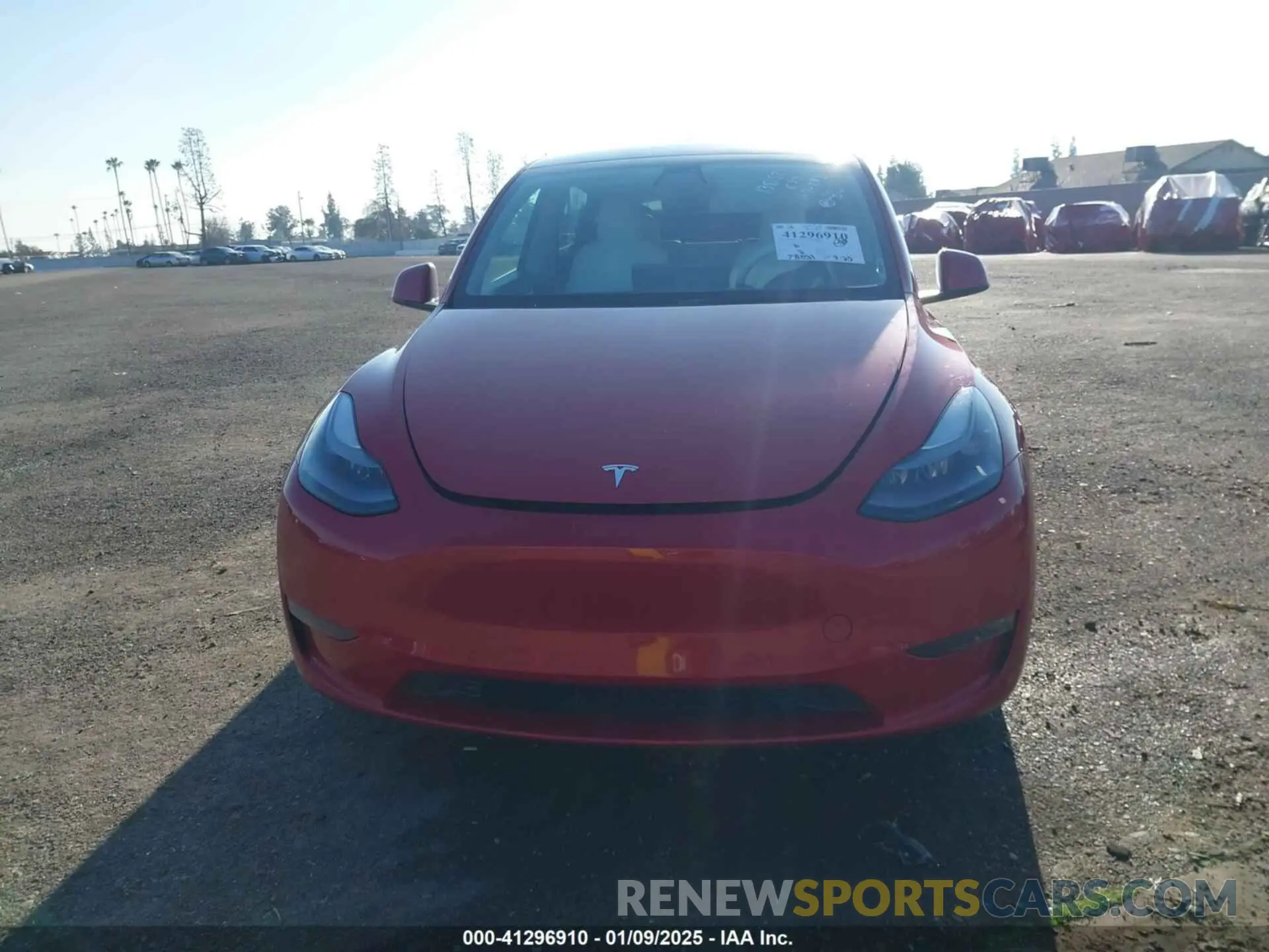 11 fotografías del automóvil dañado 7SAYGDEF6NF345256 TESLA MODEL Y 2022