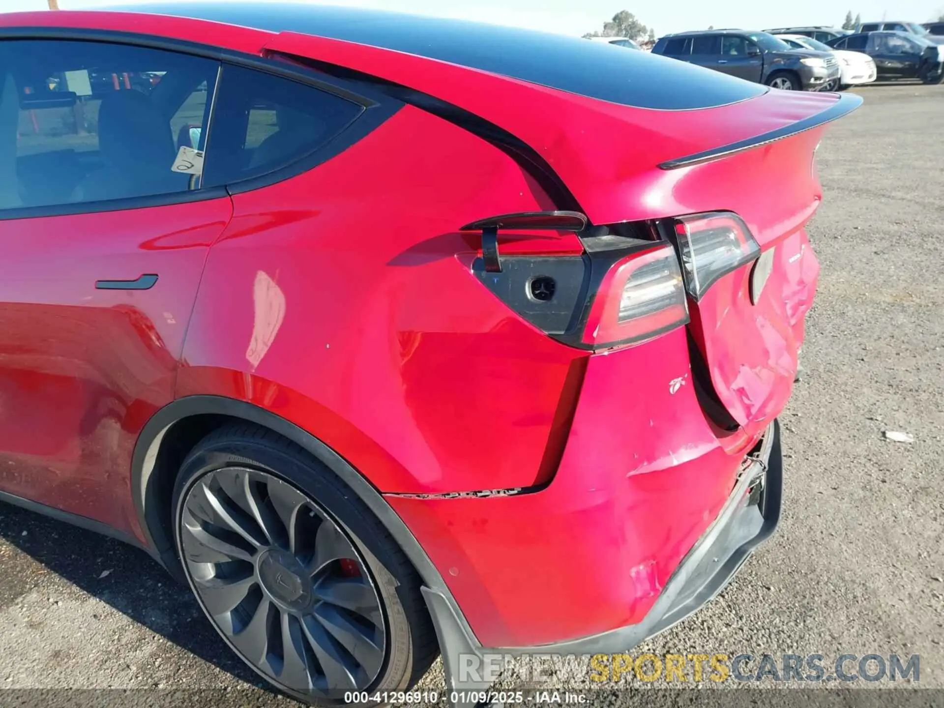 21 fotografías del automóvil dañado 7SAYGDEF6NF345256 TESLA MODEL Y 2022
