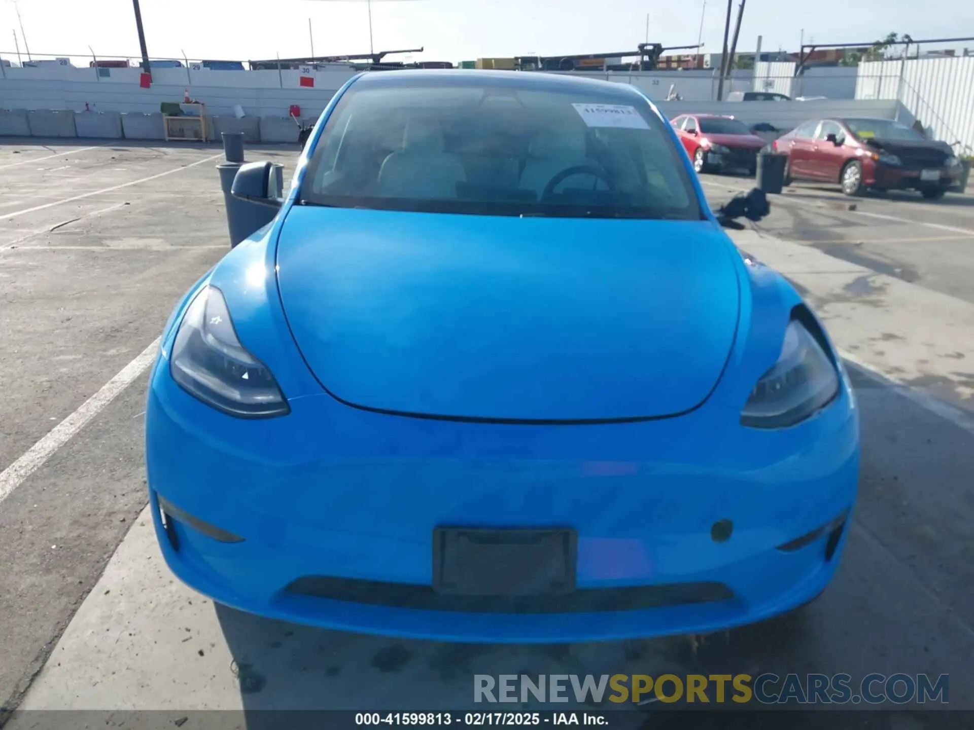 11 fotografías del automóvil dañado 7SAYGDEF6NF406766 TESLA MODEL Y 2022
