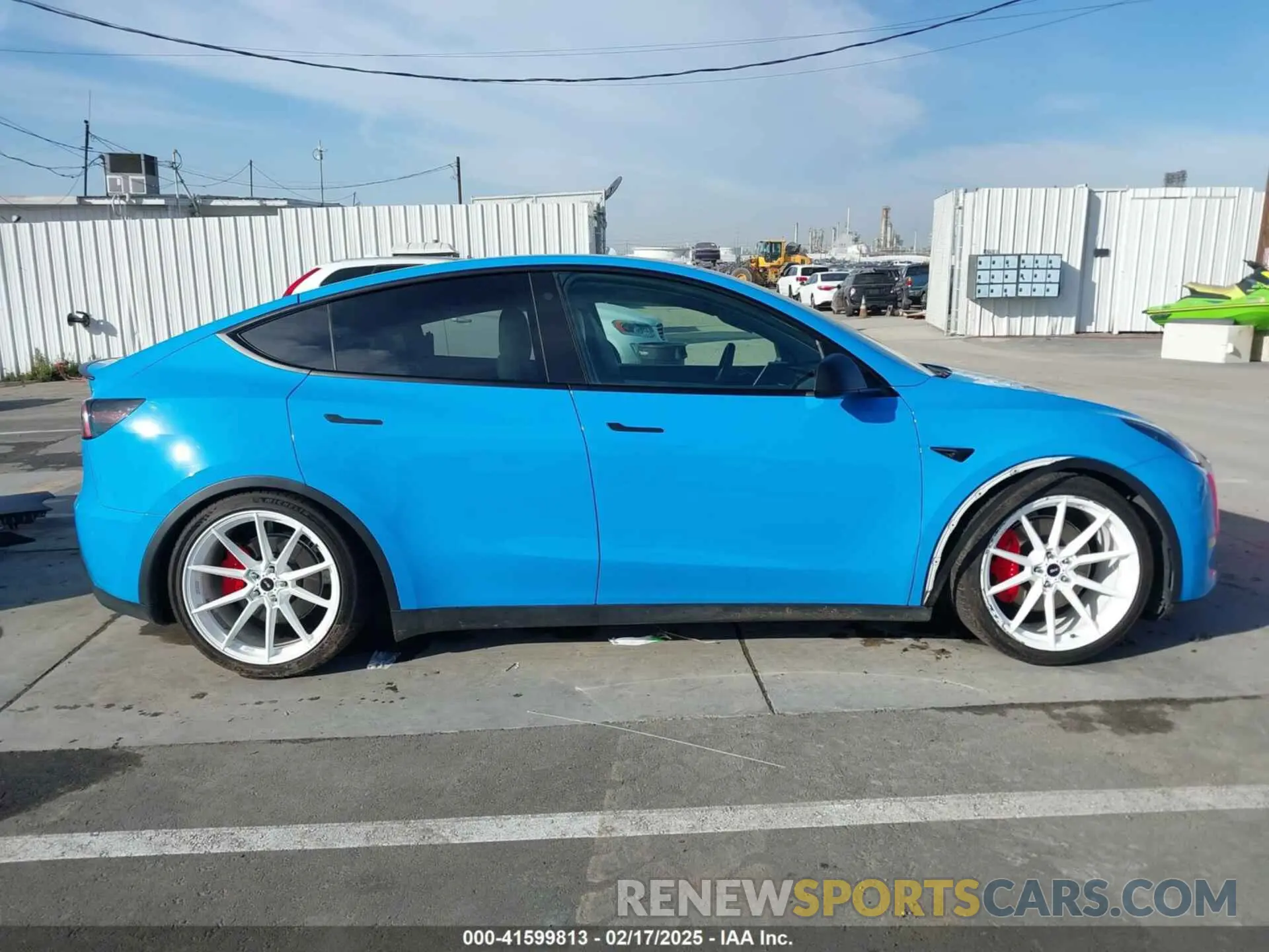 12 fotografías del automóvil dañado 7SAYGDEF6NF406766 TESLA MODEL Y 2022