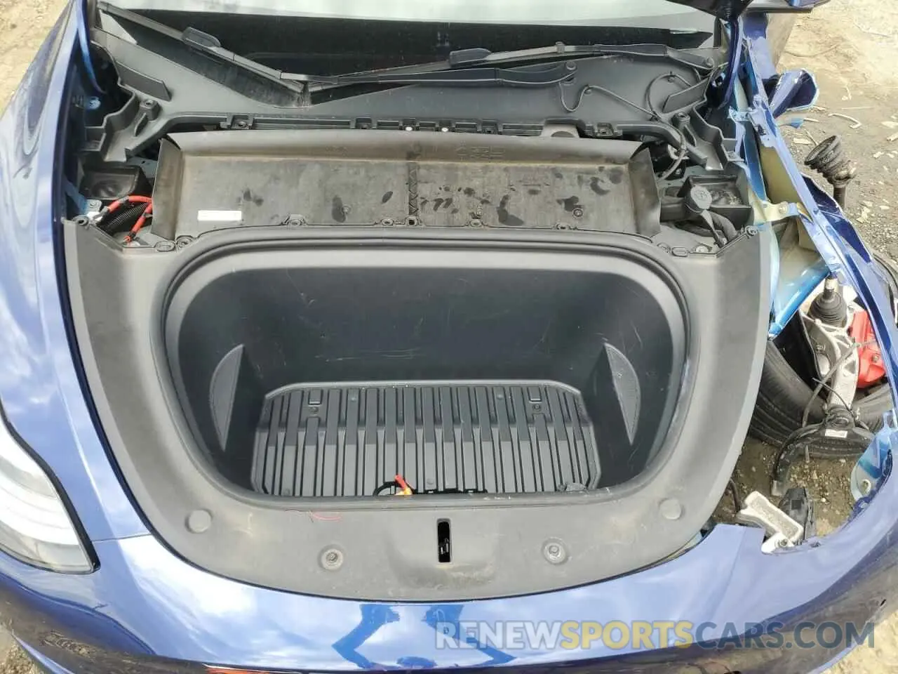 11 fotografías del automóvil dañado 7SAYGDEF6NF448872 TESLA MODEL Y 2022