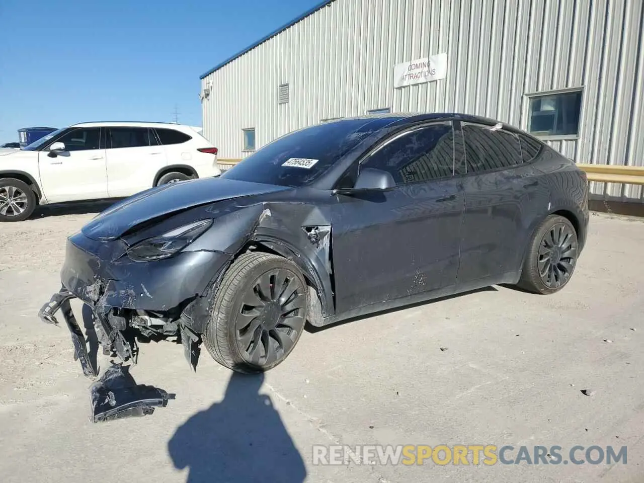 1 fotografías del automóvil dañado 7SAYGDEF6NF485288 TESLA MODEL Y 2022
