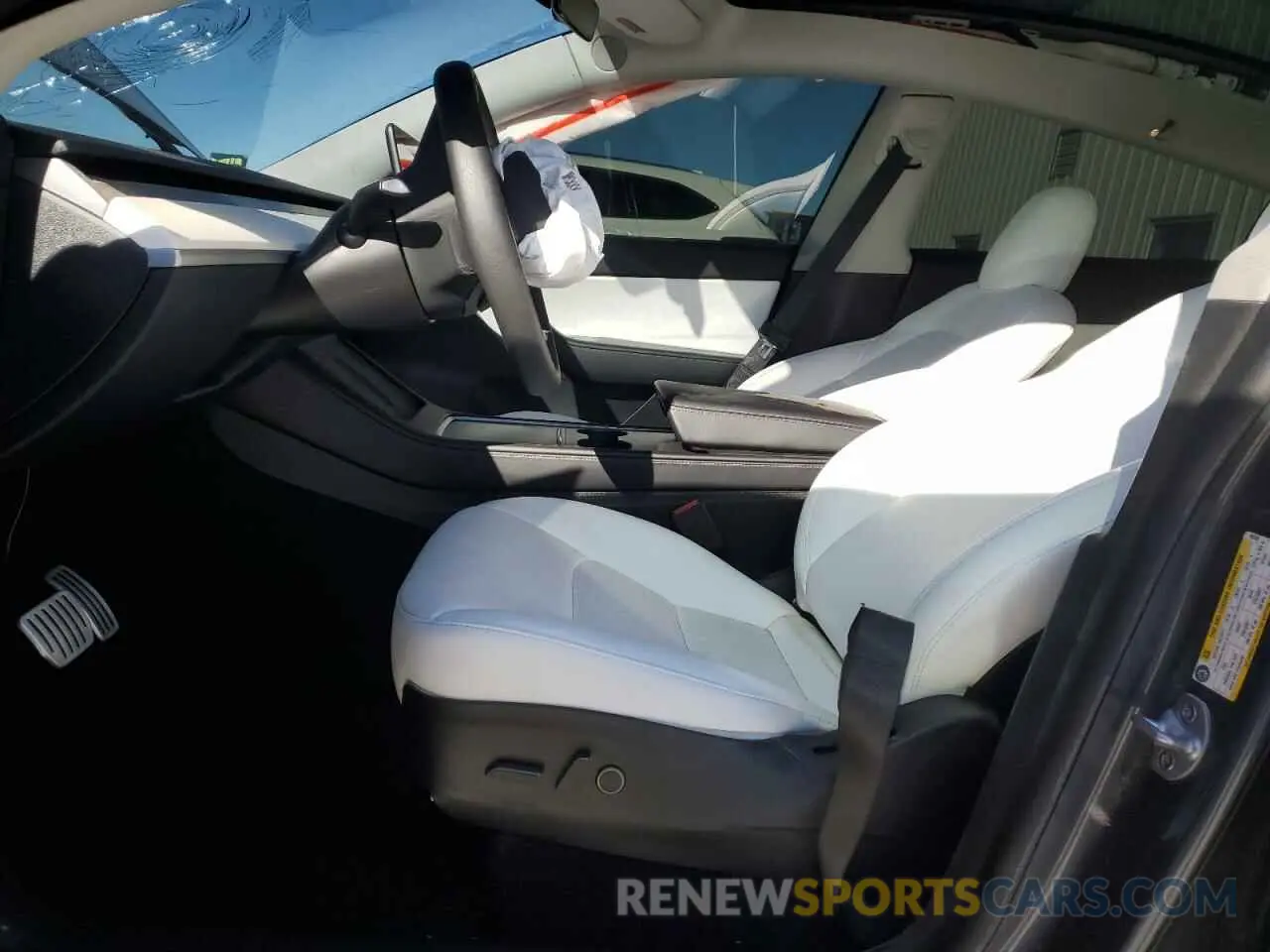 7 fotografías del automóvil dañado 7SAYGDEF6NF485288 TESLA MODEL Y 2022