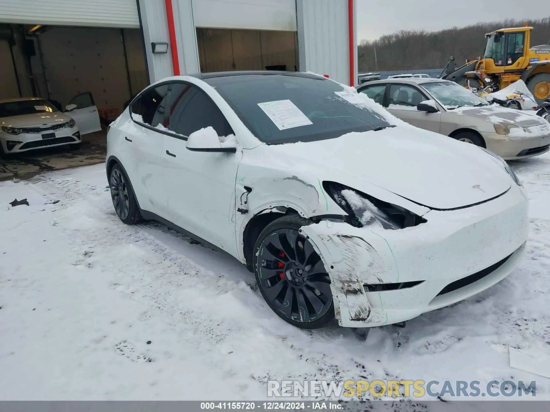 1 fotografías del automóvil dañado 7SAYGDEF6NF510920 TESLA MODEL Y 2022