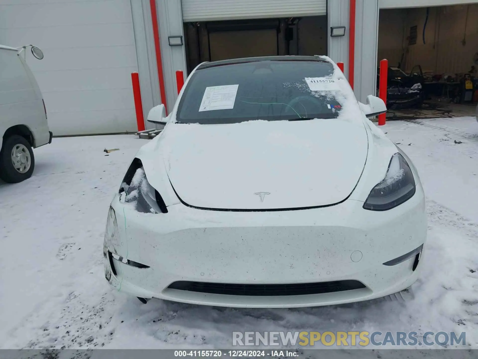 12 fotografías del automóvil dañado 7SAYGDEF6NF510920 TESLA MODEL Y 2022