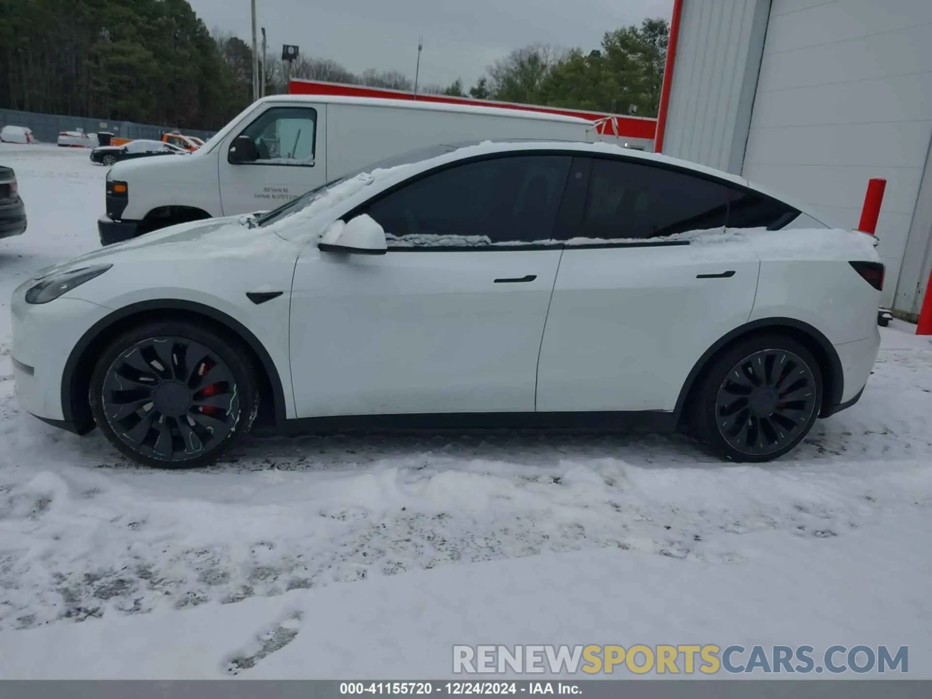 14 fotografías del automóvil dañado 7SAYGDEF6NF510920 TESLA MODEL Y 2022