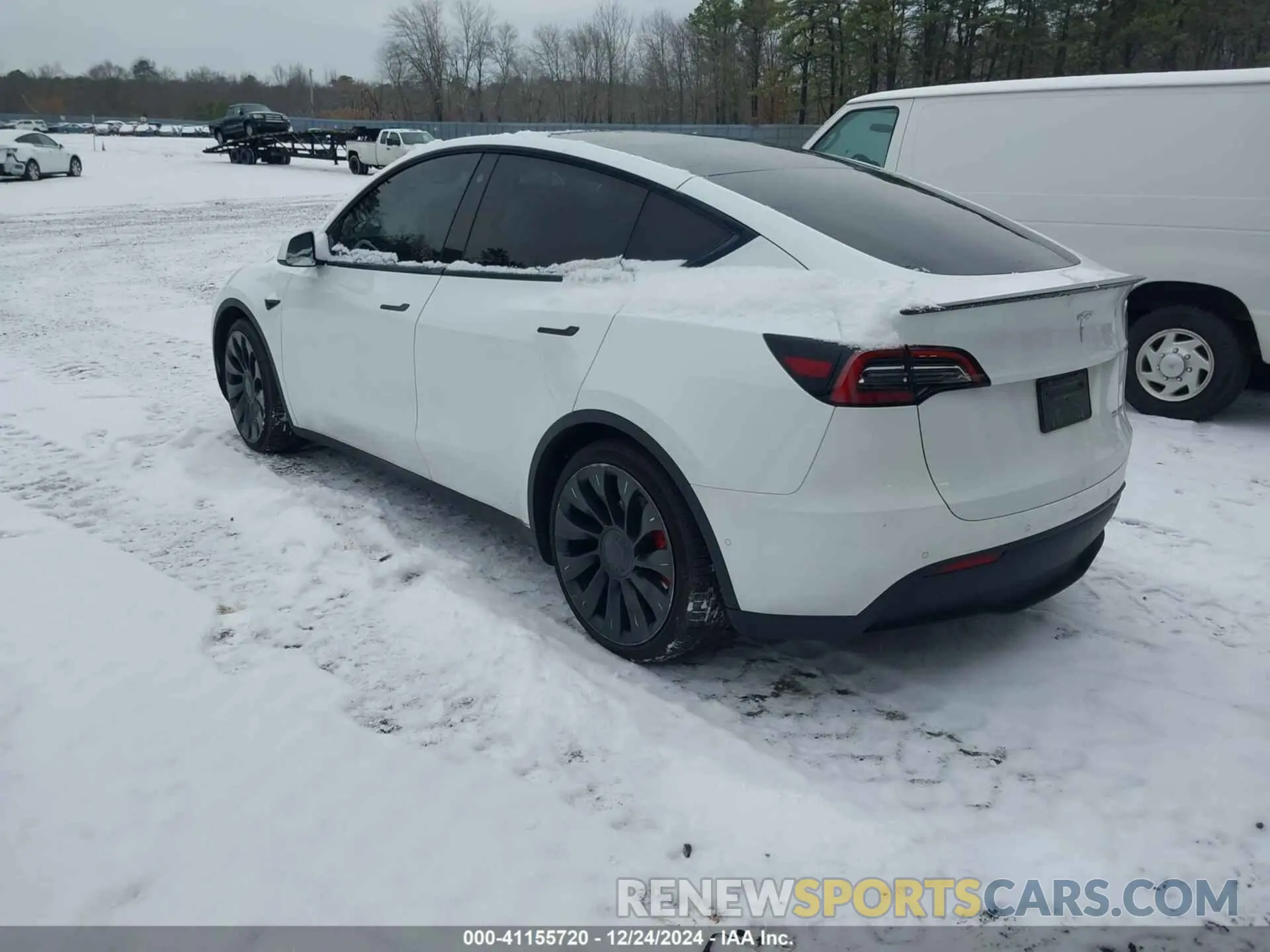 3 fotografías del automóvil dañado 7SAYGDEF6NF510920 TESLA MODEL Y 2022