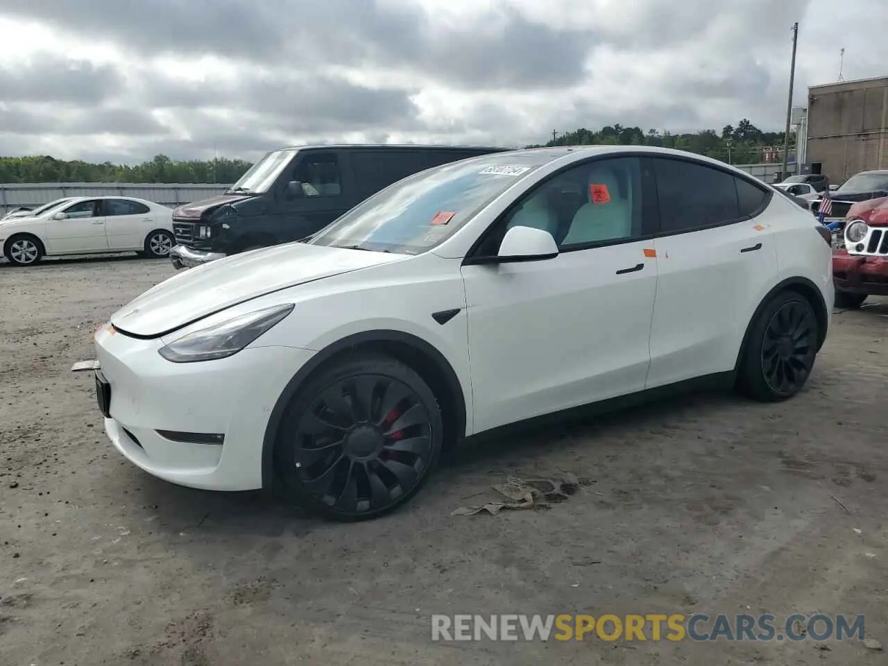1 fotografías del automóvil dañado 7SAYGDEF6NF544193 TESLA MODEL Y 2022