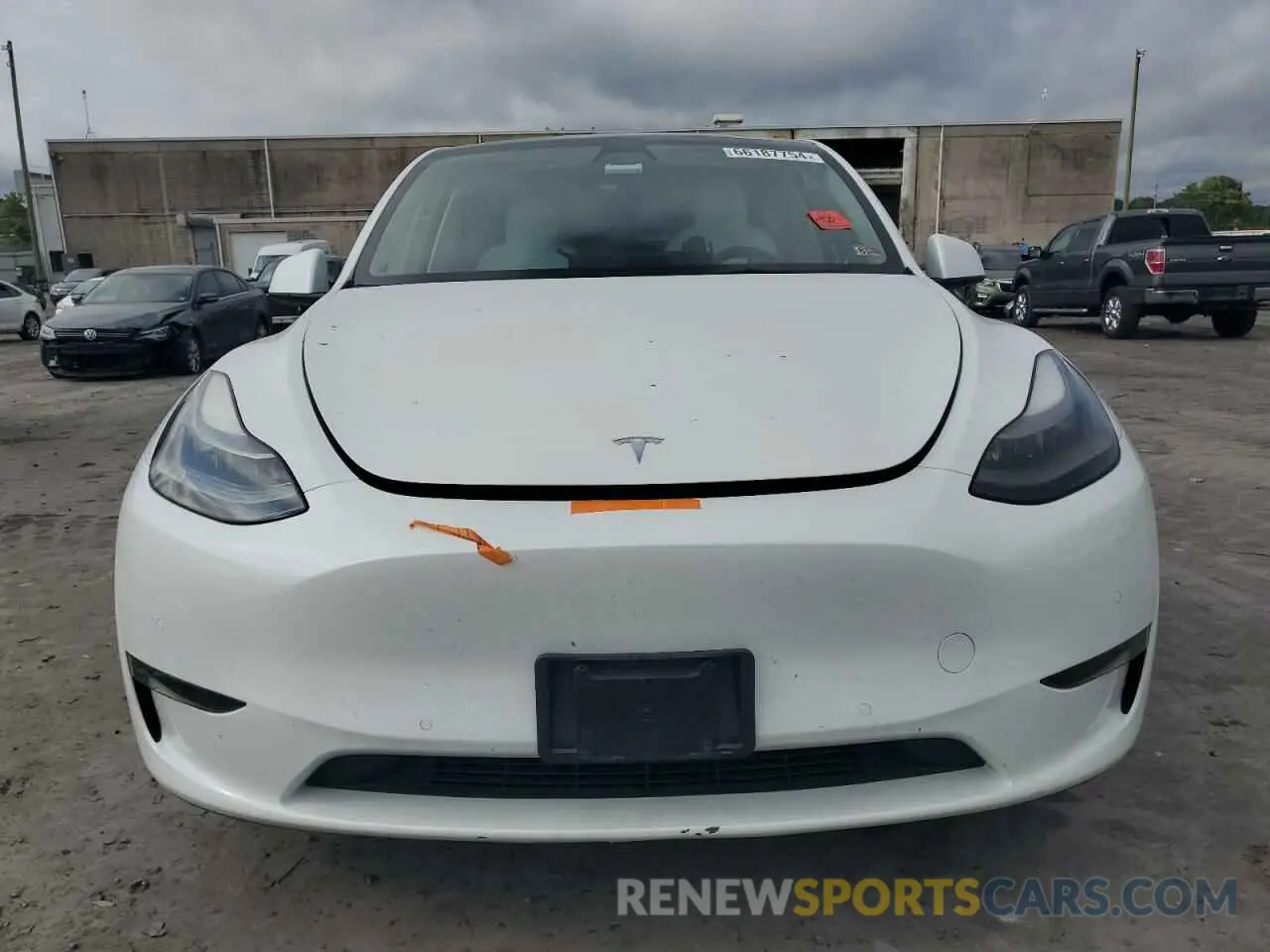 5 fotografías del automóvil dañado 7SAYGDEF6NF544193 TESLA MODEL Y 2022