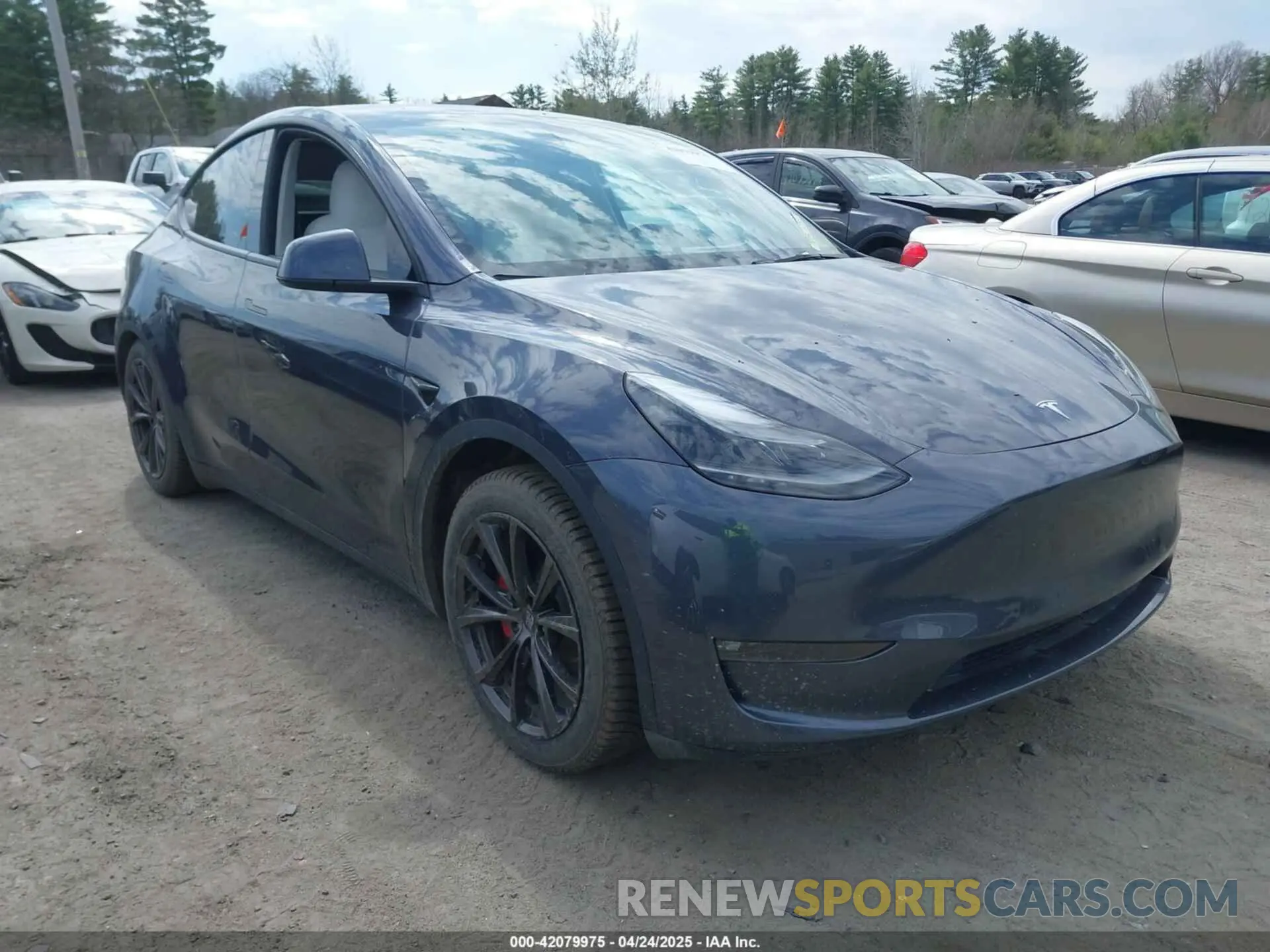 1 fotografías del automóvil dañado 7SAYGDEF6NF558028 TESLA MODEL Y 2022