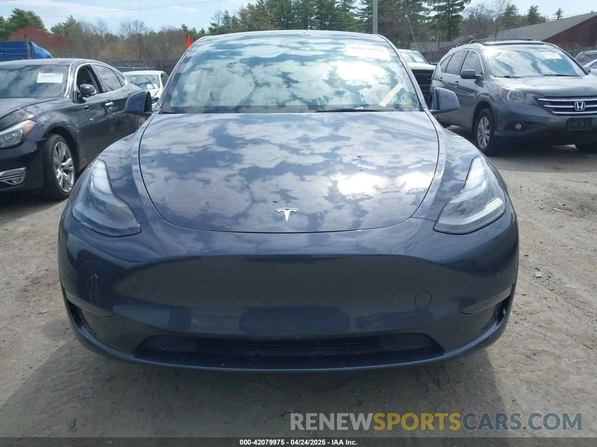 13 fotografías del automóvil dañado 7SAYGDEF6NF558028 TESLA MODEL Y 2022