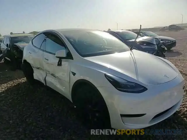 11 fotografías del automóvil dañado 7SAYGDEF7NF337571 TESLA MODEL Y 2022