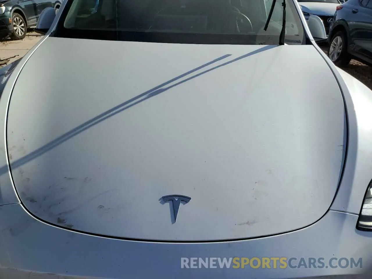 12 fotografías del automóvil dañado 7SAYGDEF7NF337571 TESLA MODEL Y 2022
