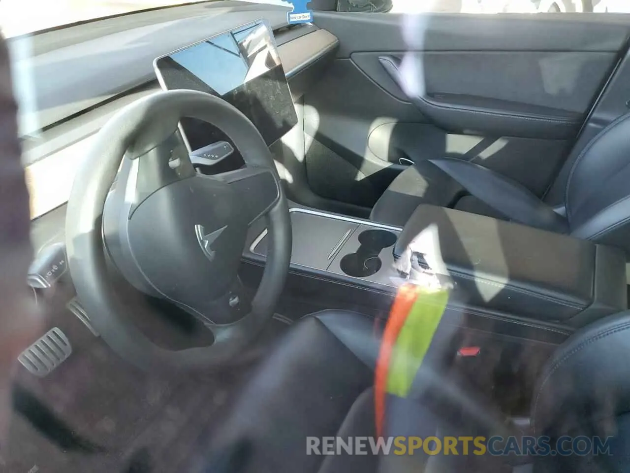 8 fotografías del automóvil dañado 7SAYGDEF7NF337571 TESLA MODEL Y 2022