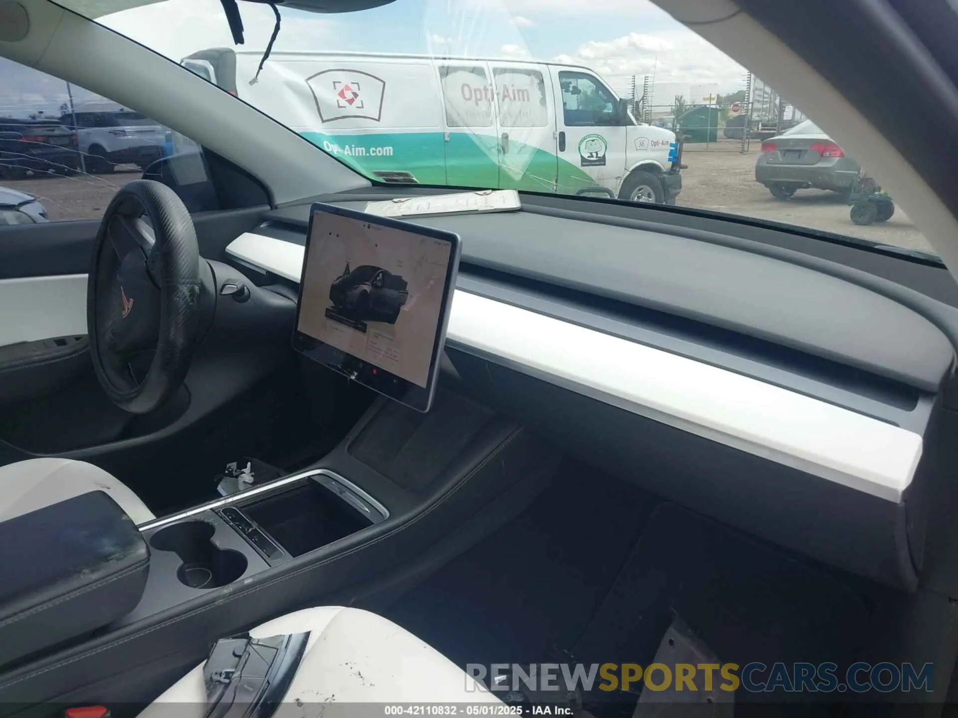 5 fotografías del automóvil dañado 7SAYGDEF7NF405769 TESLA MODEL Y 2022