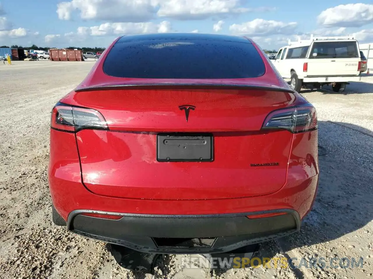 6 fotografías del automóvil dañado 7SAYGDEF7NF416027 TESLA MODEL Y 2022