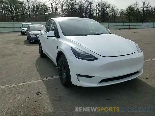 14 fotografías del automóvil dañado 7SAYGDEF7NF465731 TESLA MODEL Y 2022