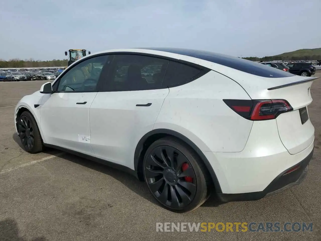 2 fotografías del automóvil dañado 7SAYGDEF7NF465731 TESLA MODEL Y 2022