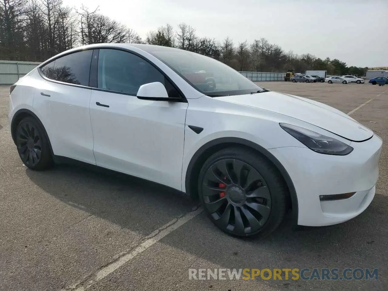 4 fotografías del automóvil dañado 7SAYGDEF7NF465731 TESLA MODEL Y 2022