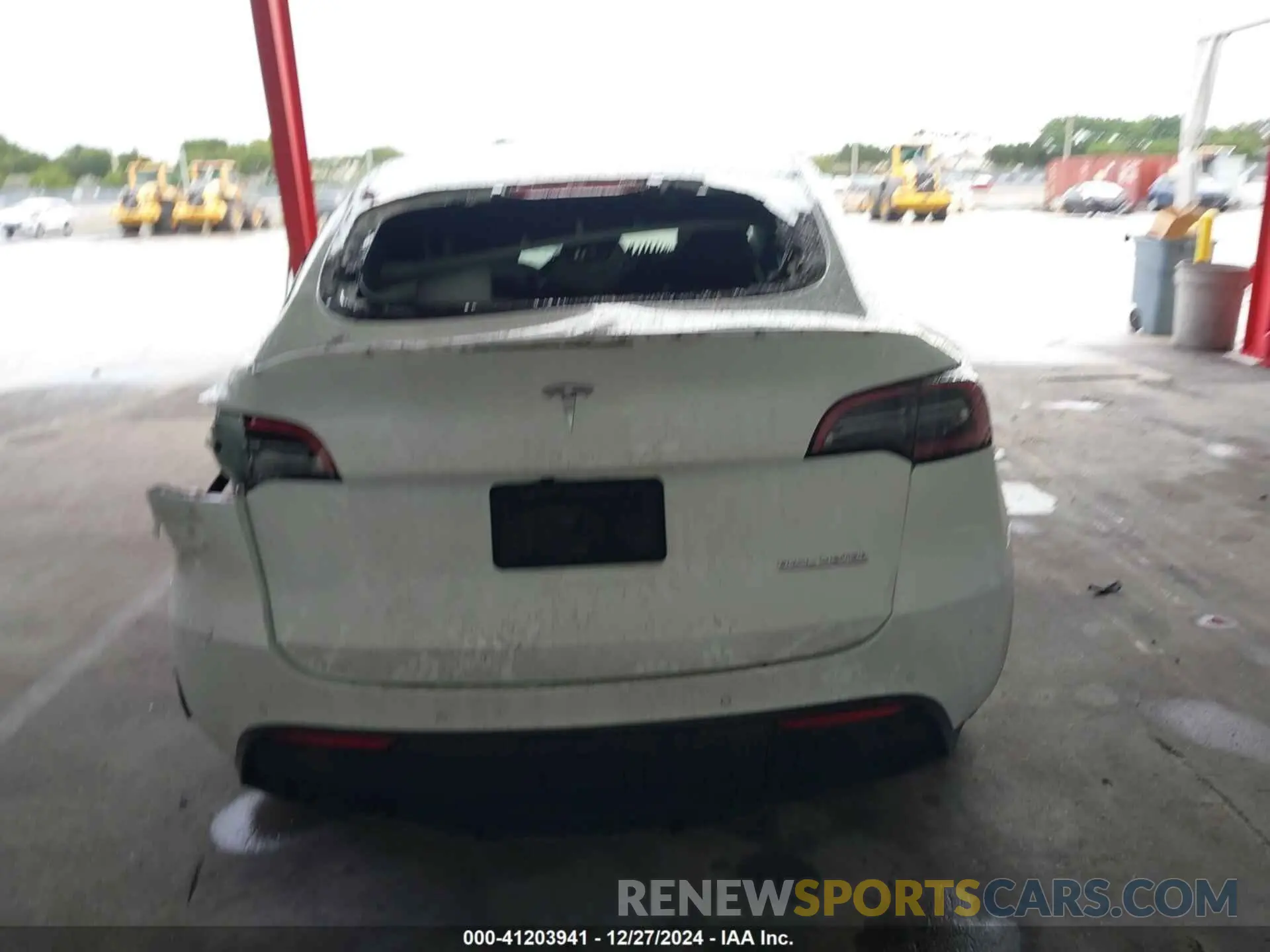 16 fotografías del automóvil dañado 7SAYGDEF8NF377786 TESLA MODEL Y 2022