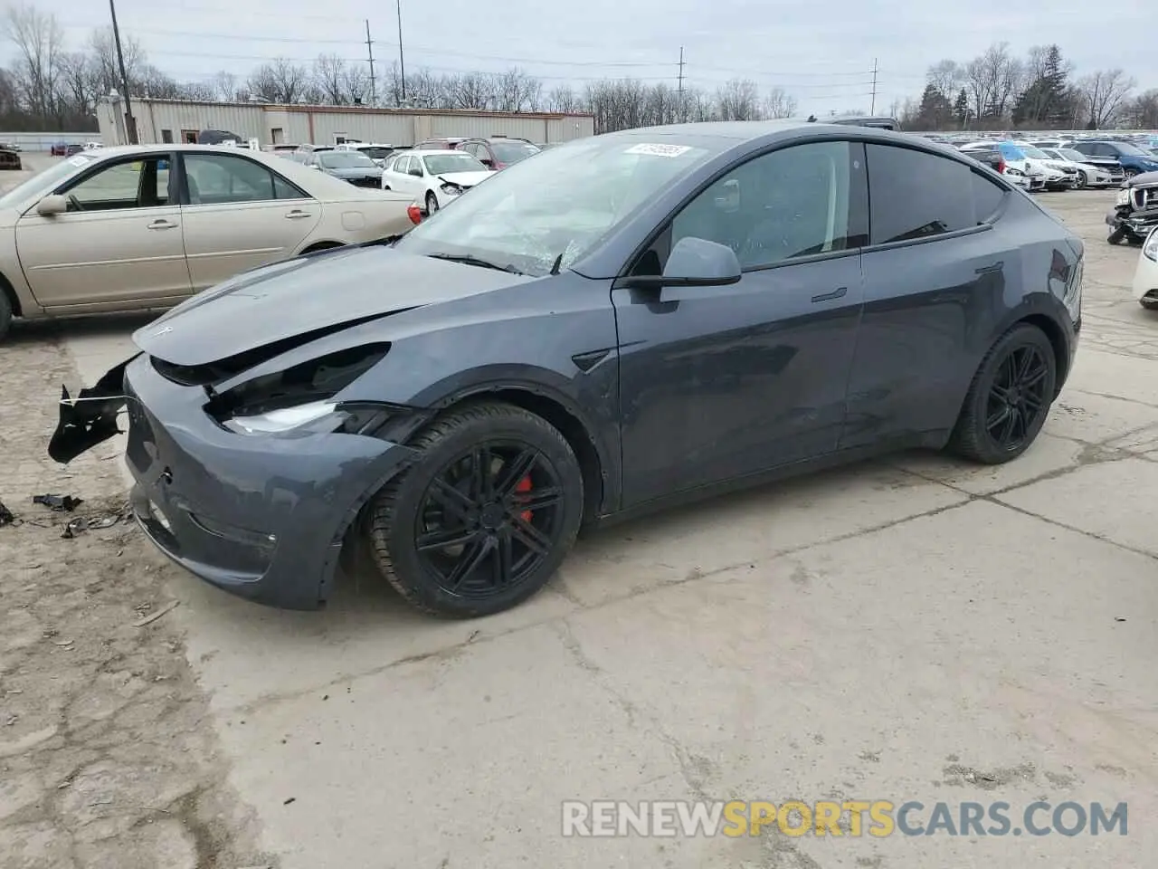1 fotografías del automóvil dañado 7SAYGDEF8NF532322 TESLA MODEL Y 2022