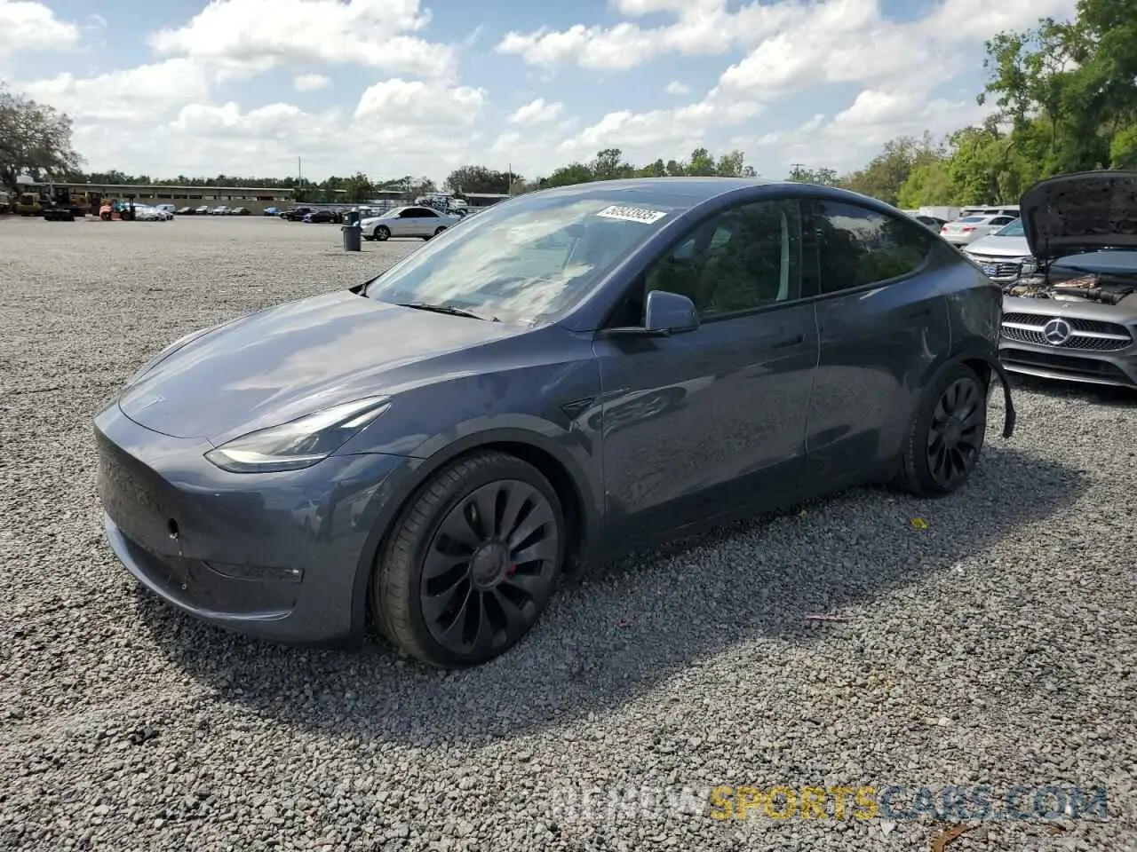 1 fotografías del automóvil dañado 7SAYGDEF8NF538475 TESLA MODEL Y 2022