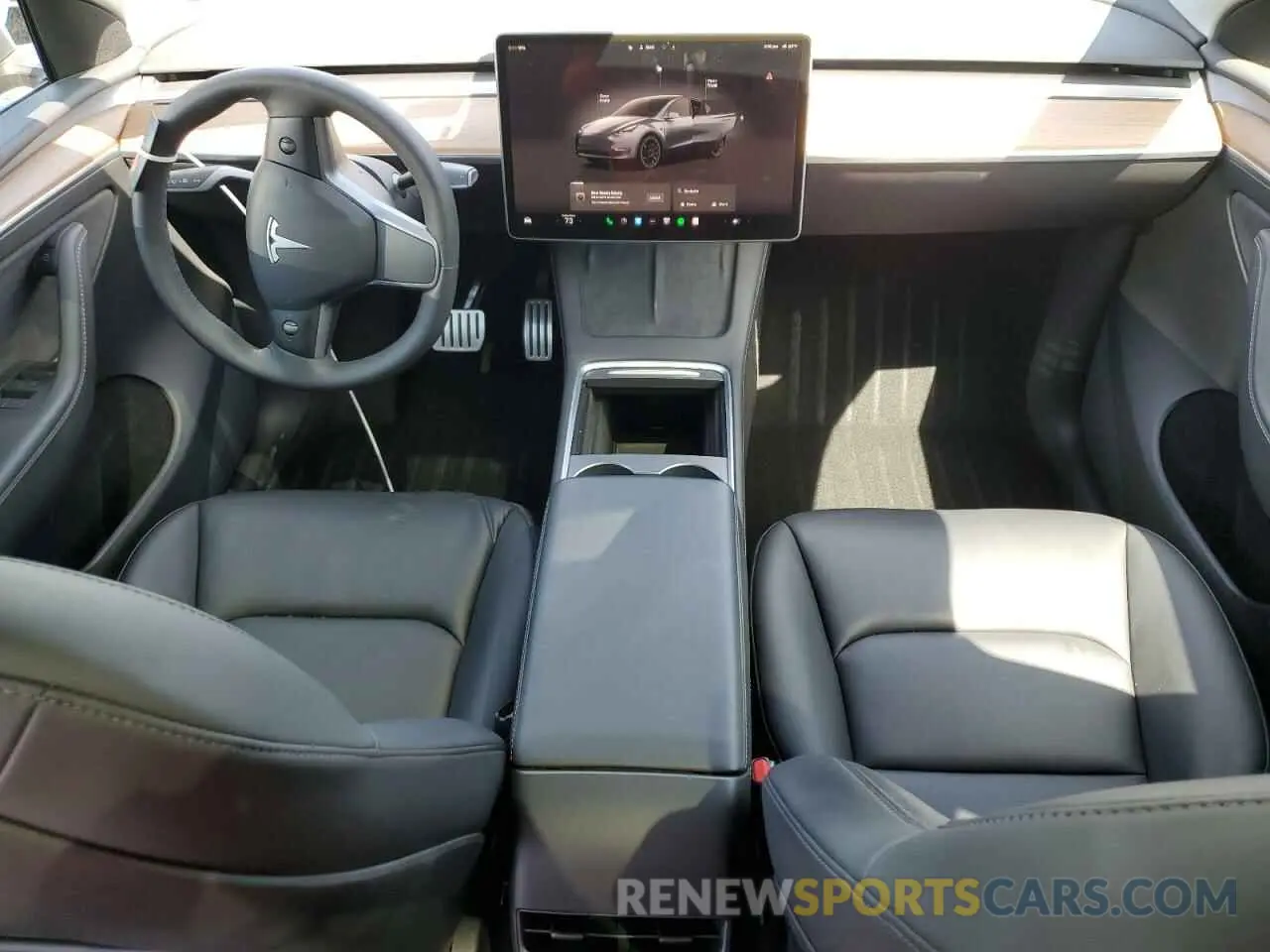 8 fotografías del automóvil dañado 7SAYGDEF8NF538475 TESLA MODEL Y 2022