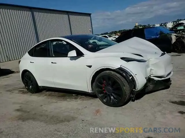 14 fotografías del automóvil dañado 7SAYGDEF9NF338317 TESLA MODEL Y 2022