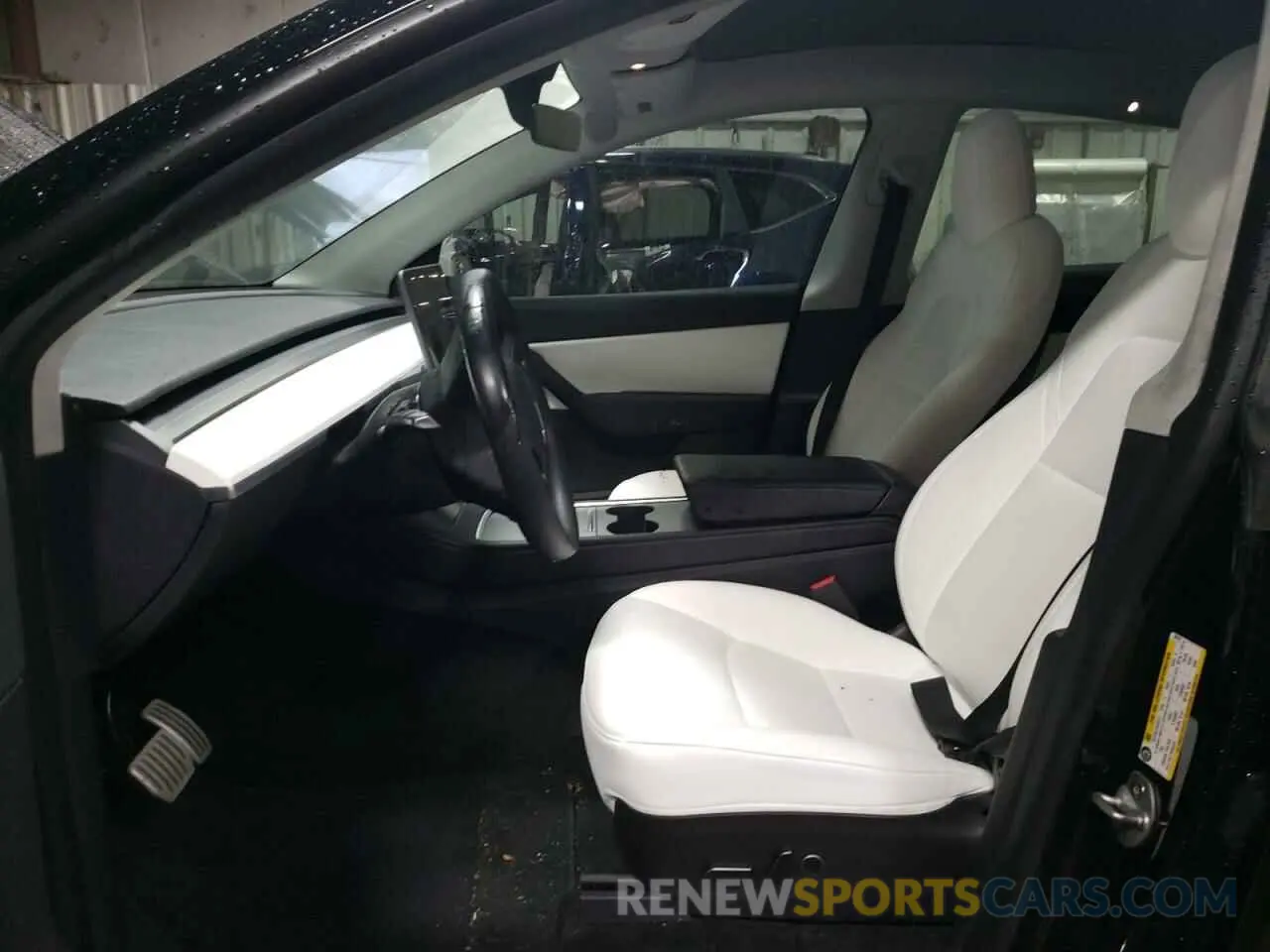 7 fotografías del automóvil dañado 7SAYGDEF9NF390725 TESLA MODEL Y 2022