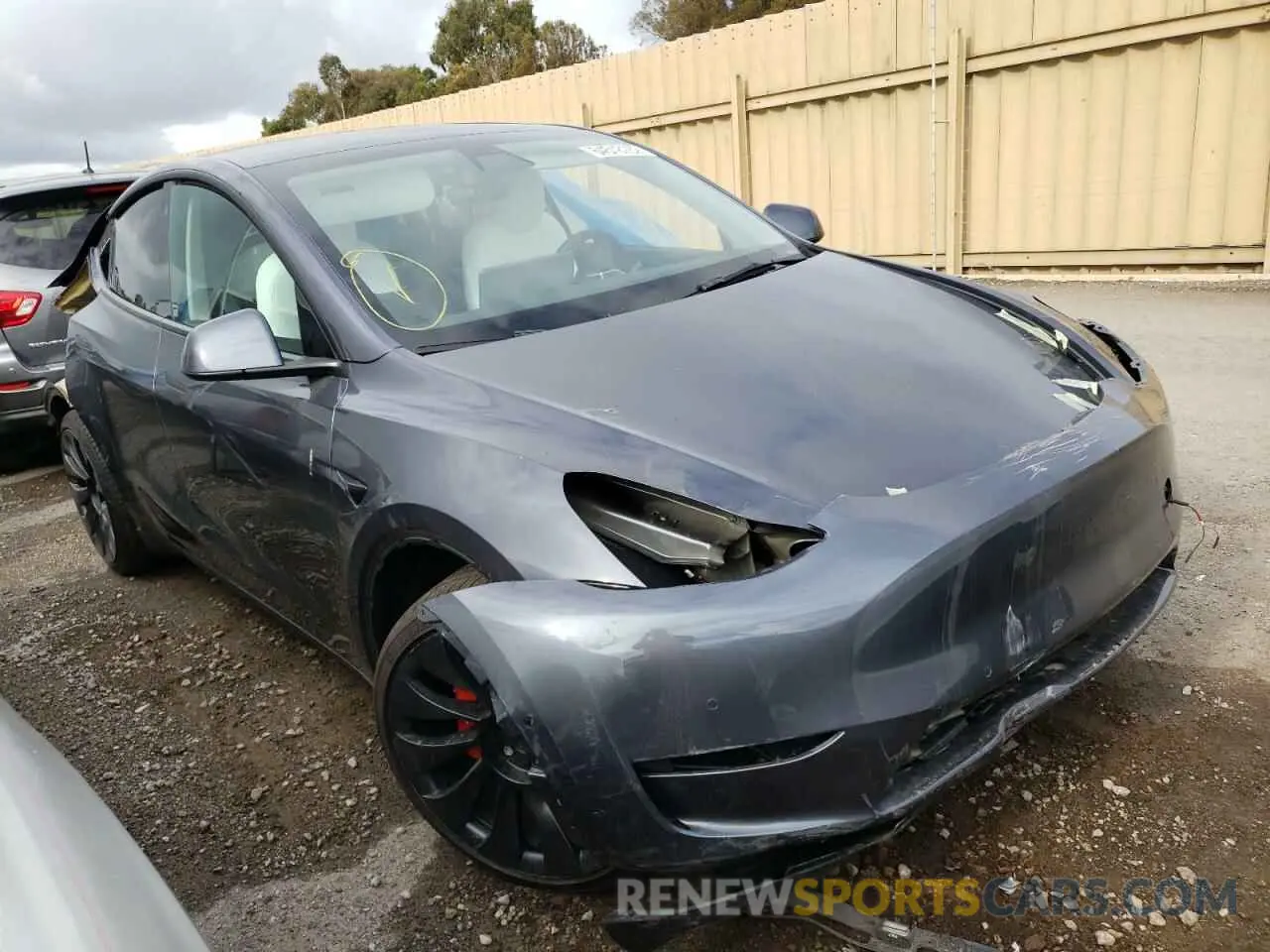 1 fotografías del automóvil dañado 7SAYGDEF9NF397805 TESLA MODEL Y 2022