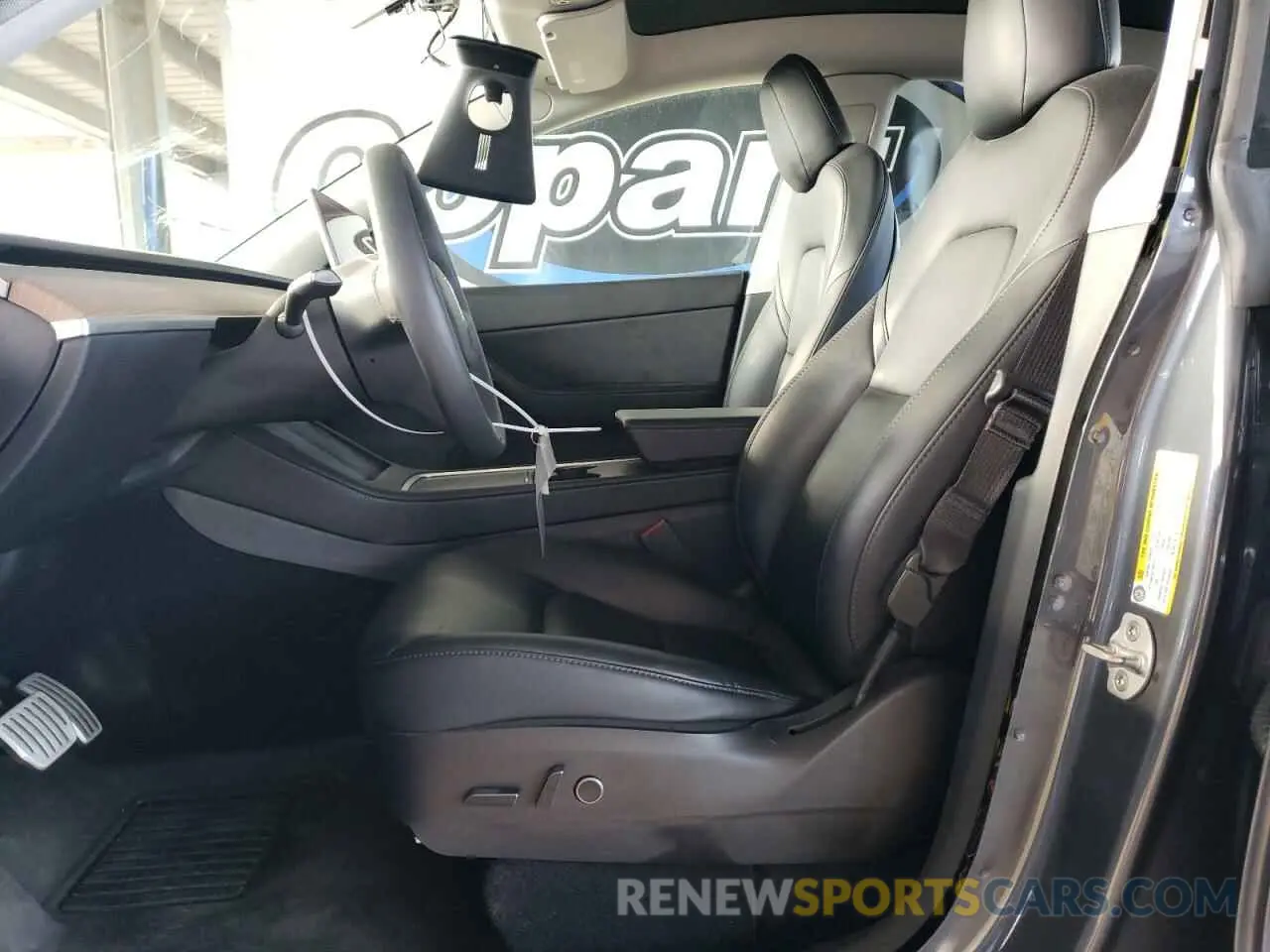 7 fotografías del automóvil dañado 7SAYGDEF9NF411721 TESLA MODEL Y 2022