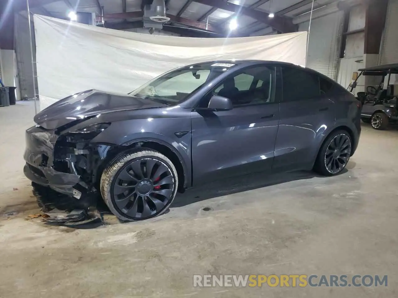 1 fotografías del automóvil dañado 7SAYGDEF9NF445495 TESLA MODEL Y 2022