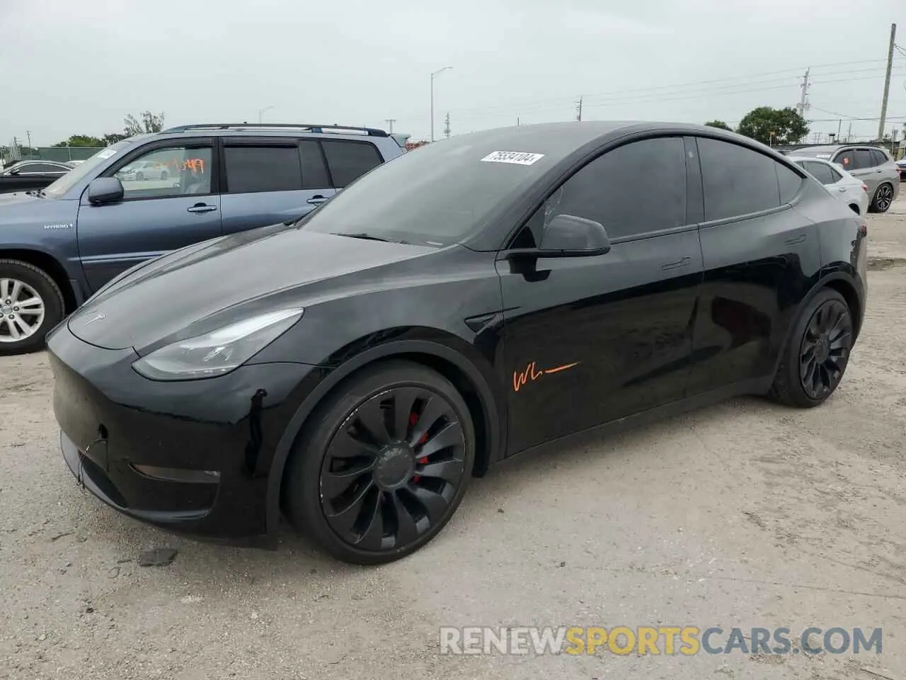 1 fotografías del automóvil dañado 7SAYGDEF9NF463382 TESLA MODEL Y 2022