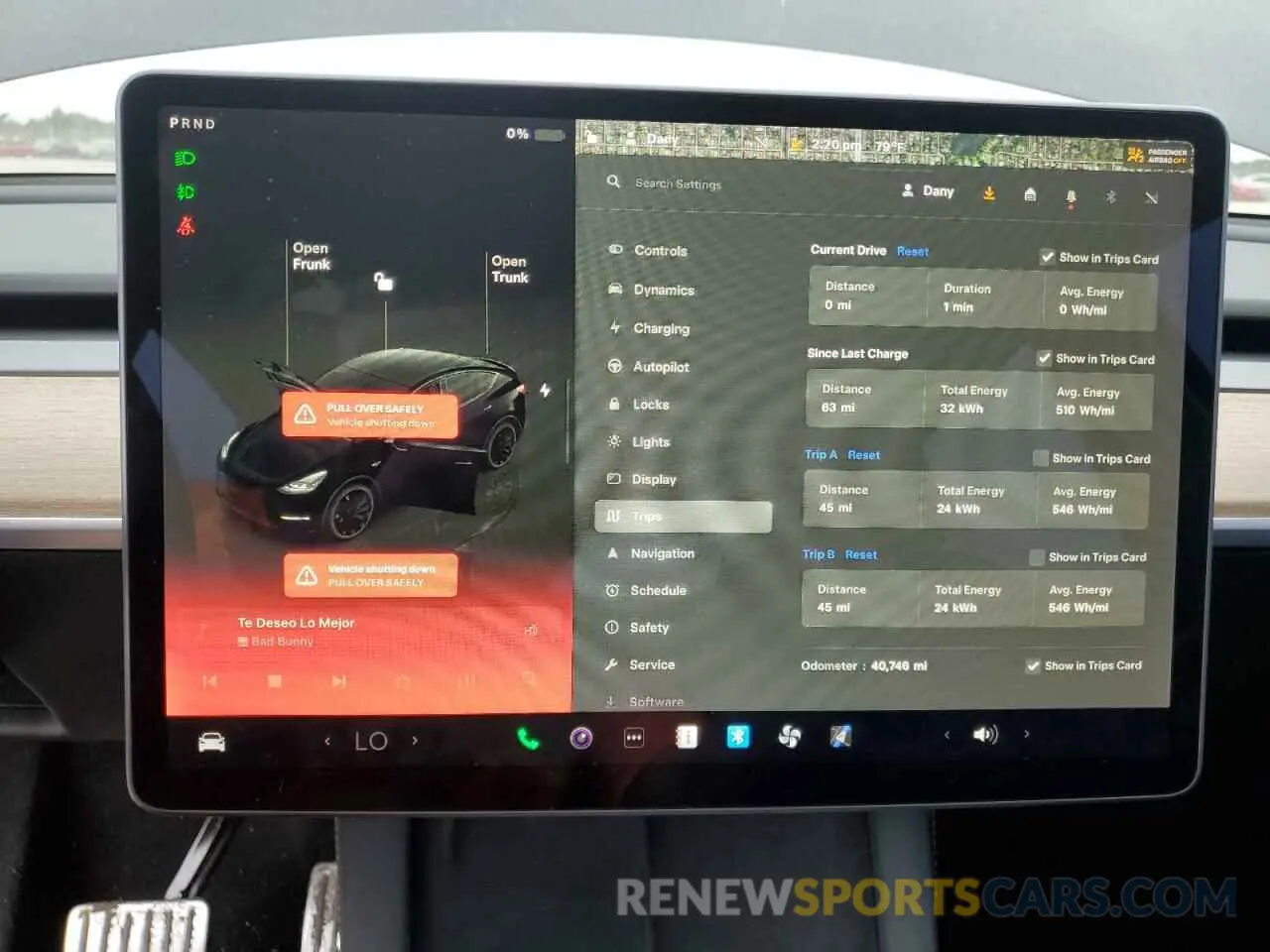9 fotografías del automóvil dañado 7SAYGDEF9NF463382 TESLA MODEL Y 2022