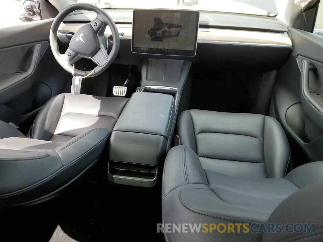 8 fotografías del automóvil dañado 7SAYGDEF9NF464550 TESLA MODEL Y 2022