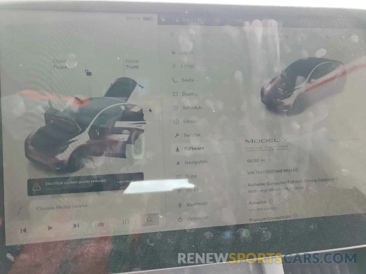 9 fotografías del automóvil dañado 7SAYGDEF9NF464550 TESLA MODEL Y 2022