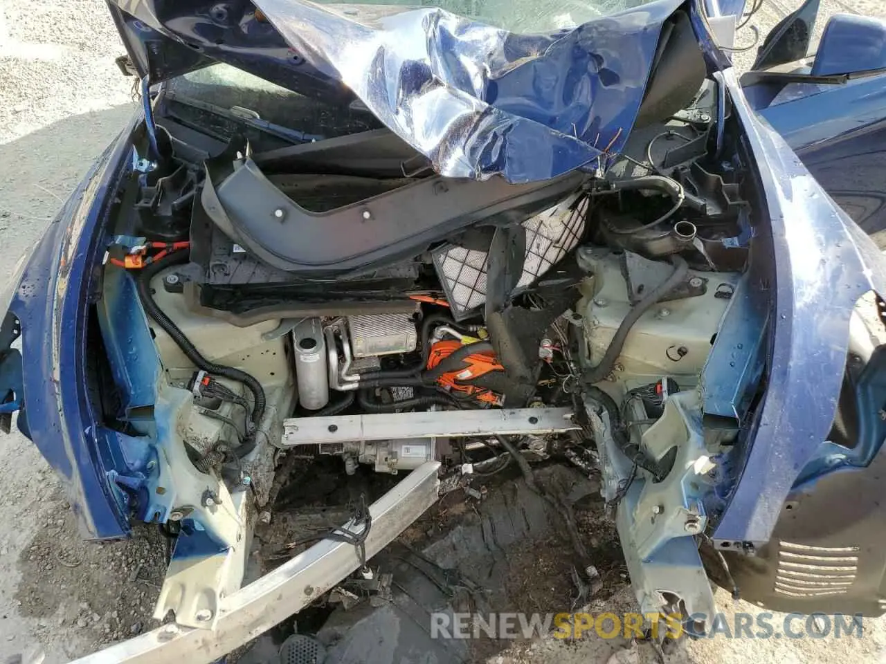12 fotografías del automóvil dañado 7SAYGDEF9NF530157 TESLA MODEL Y 2022