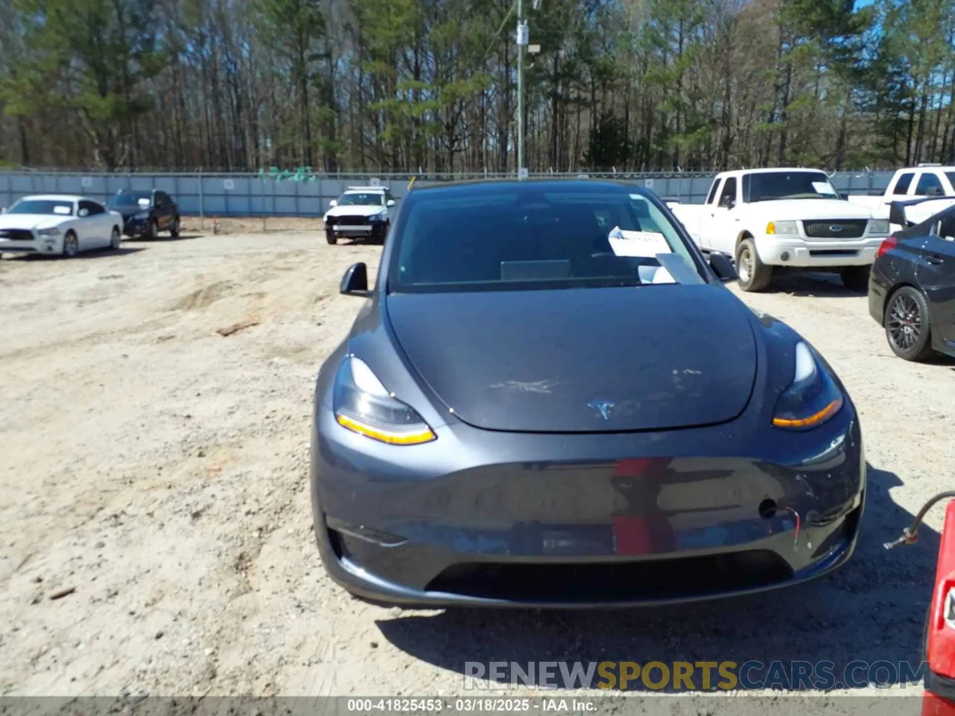 12 fotografías del automóvil dañado 7SAYGDEF9NF544205 TESLA MODEL Y 2022