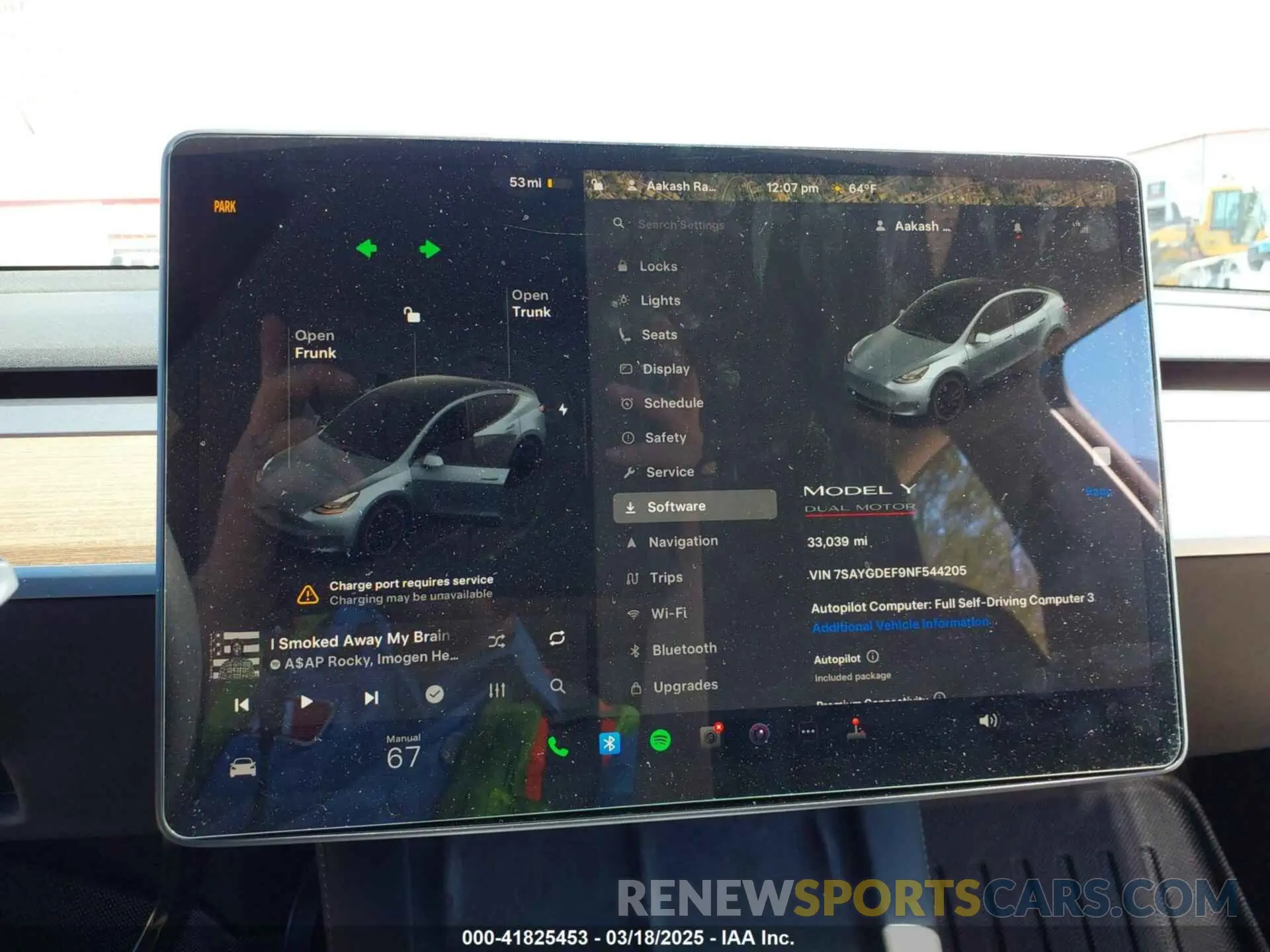 18 fotografías del automóvil dañado 7SAYGDEF9NF544205 TESLA MODEL Y 2022