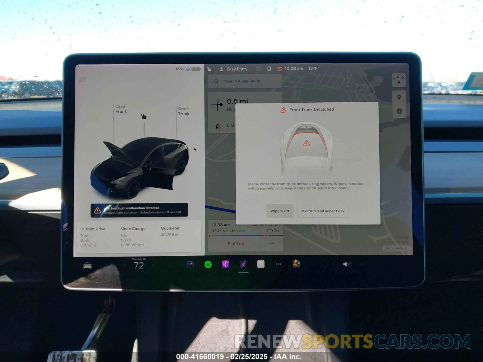 7 fotografías del automóvil dañado 7SAYGDEFXNF313636 TESLA MODEL Y 2022