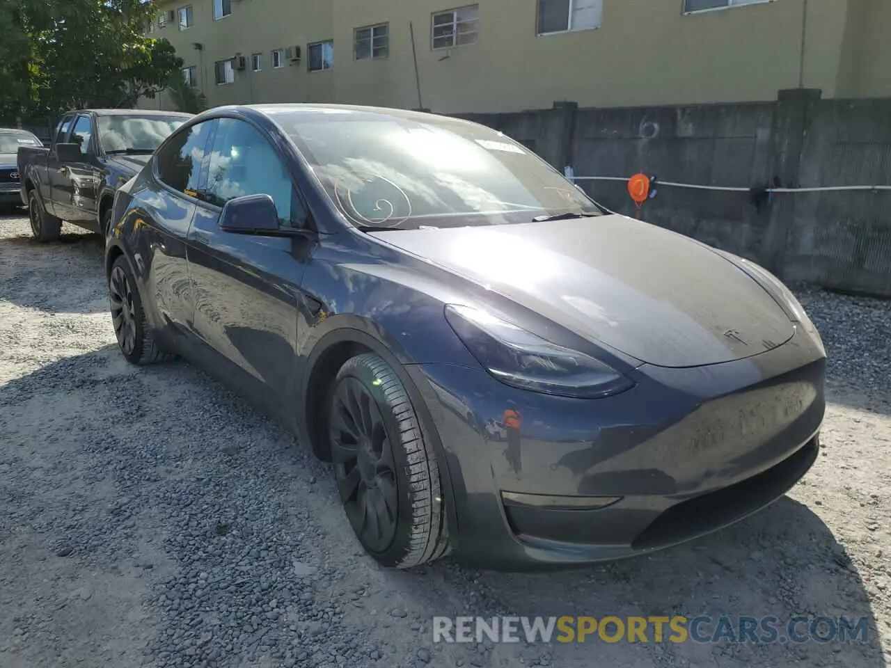 1 fotografías del automóvil dañado 7SAYGDEFXNF315127 TESLA MODEL Y 2022