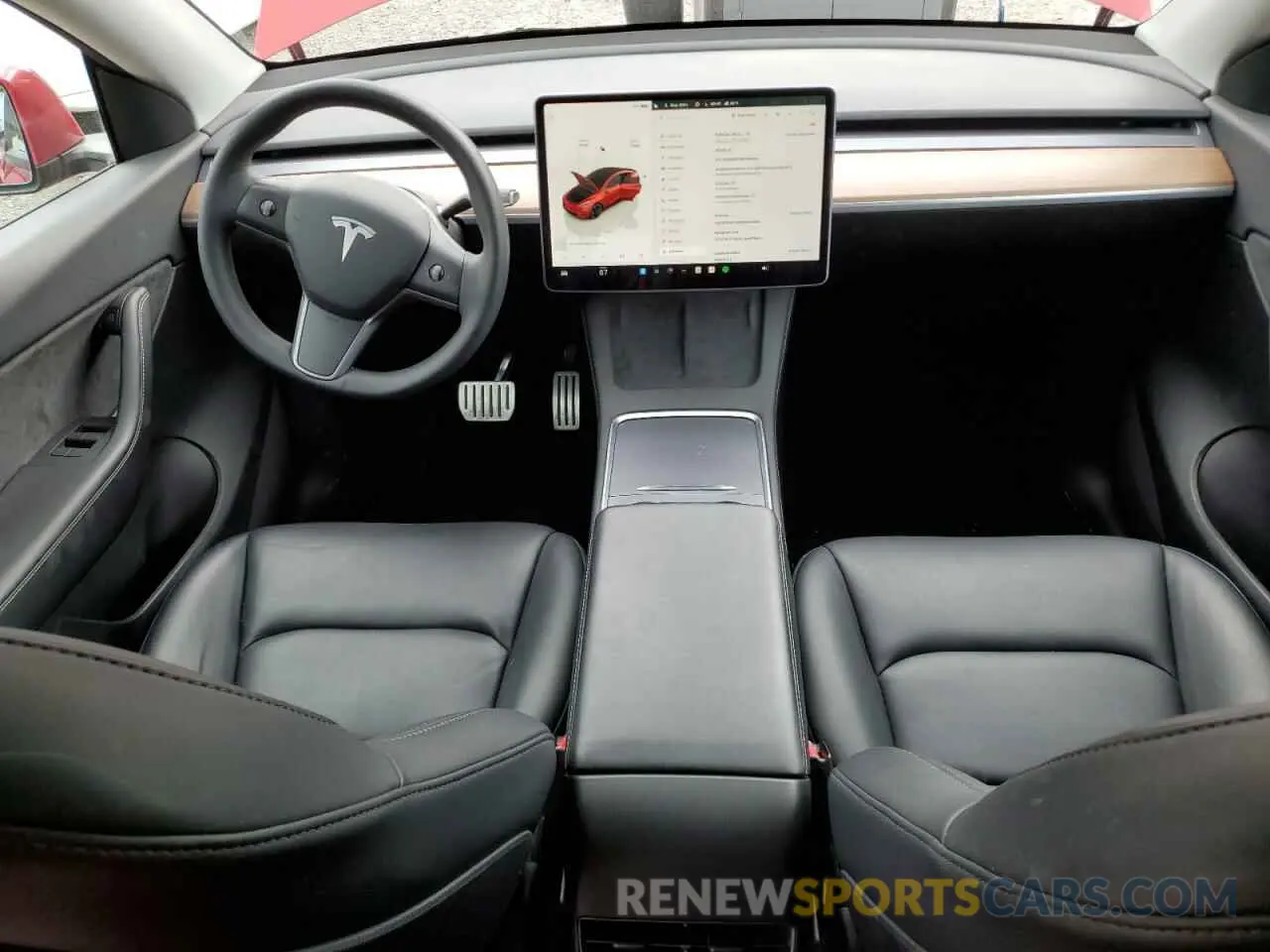 8 fotografías del automóvil dañado 7SAYGDEFXNF405829 TESLA MODEL Y 2022