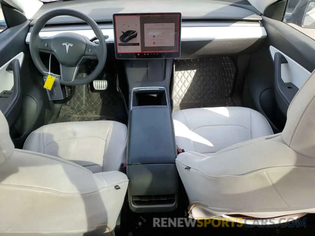 8 fotografías del automóvil dañado 7SAYGDEFXNF410528 TESLA MODEL Y 2022