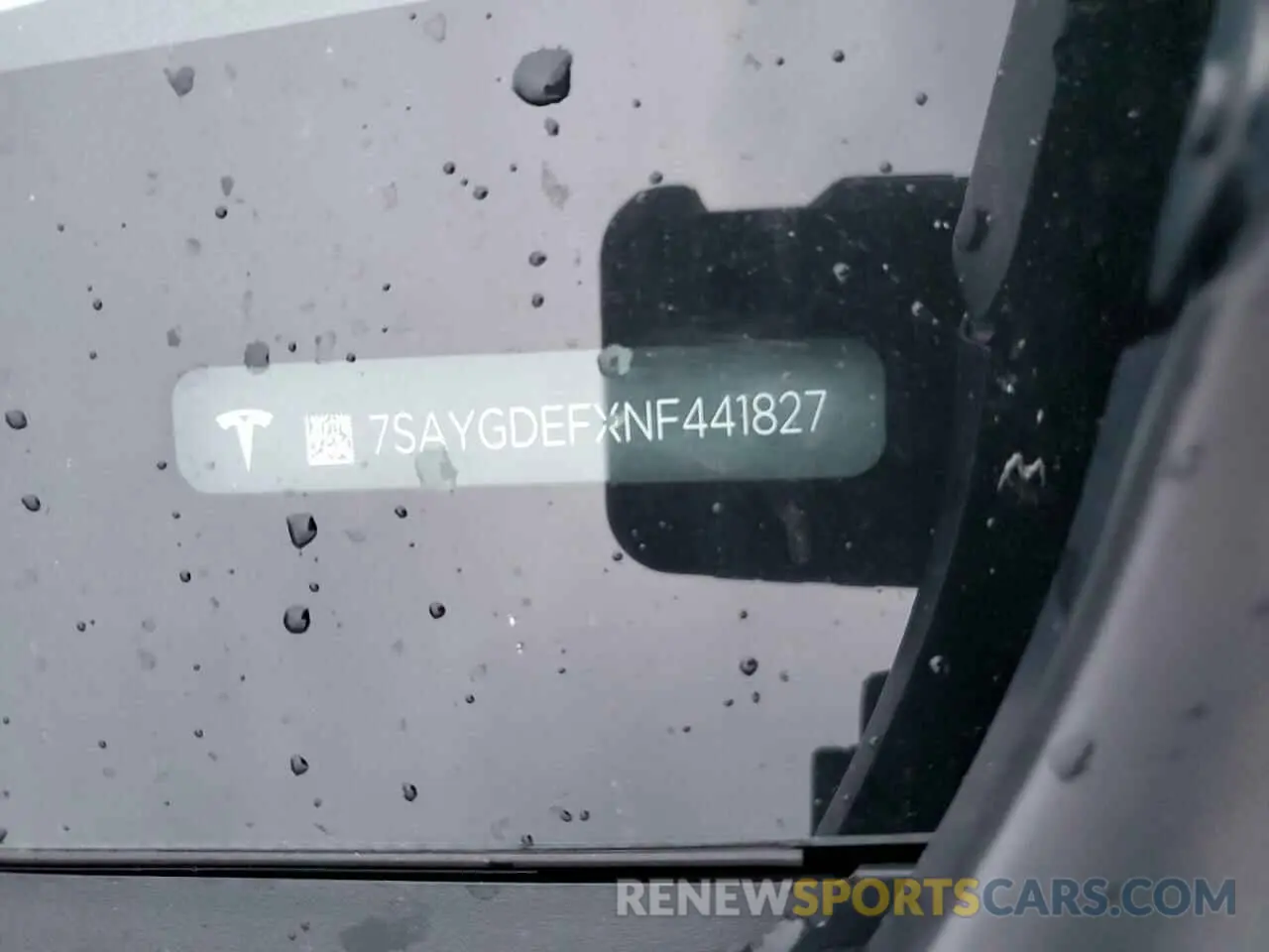 12 fotografías del automóvil dañado 7SAYGDEFXNF441827 TESLA MODEL Y 2022