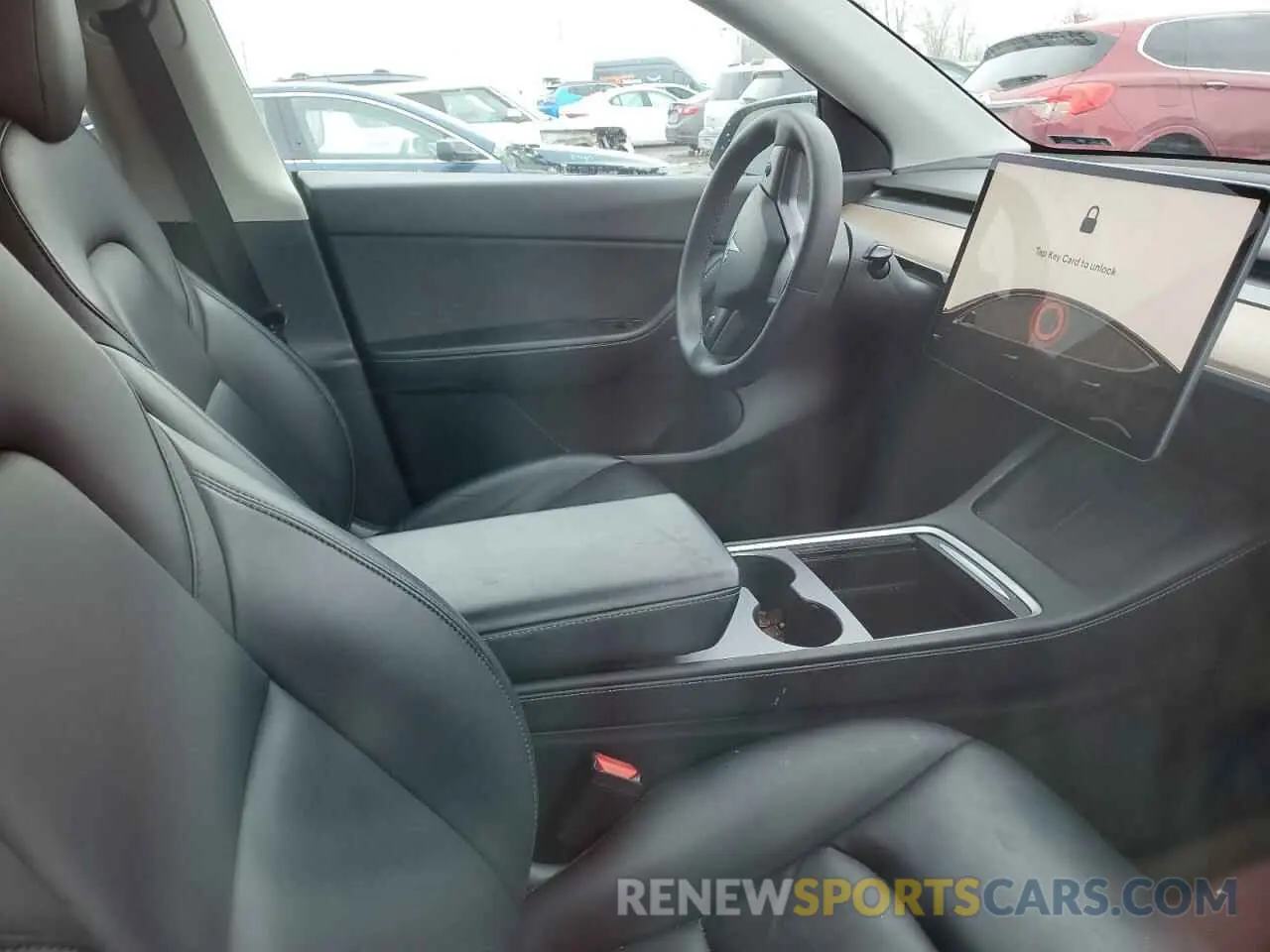 7 fotografías del automóvil dañado 7SAYGDEFXNF452388 TESLA MODEL Y 2022