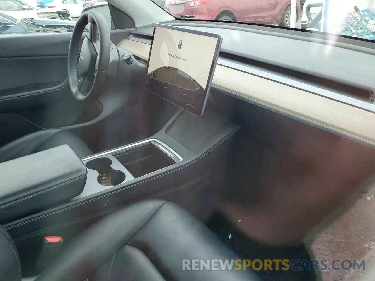8 fotografías del automóvil dañado 7SAYGDEFXNF452388 TESLA MODEL Y 2022