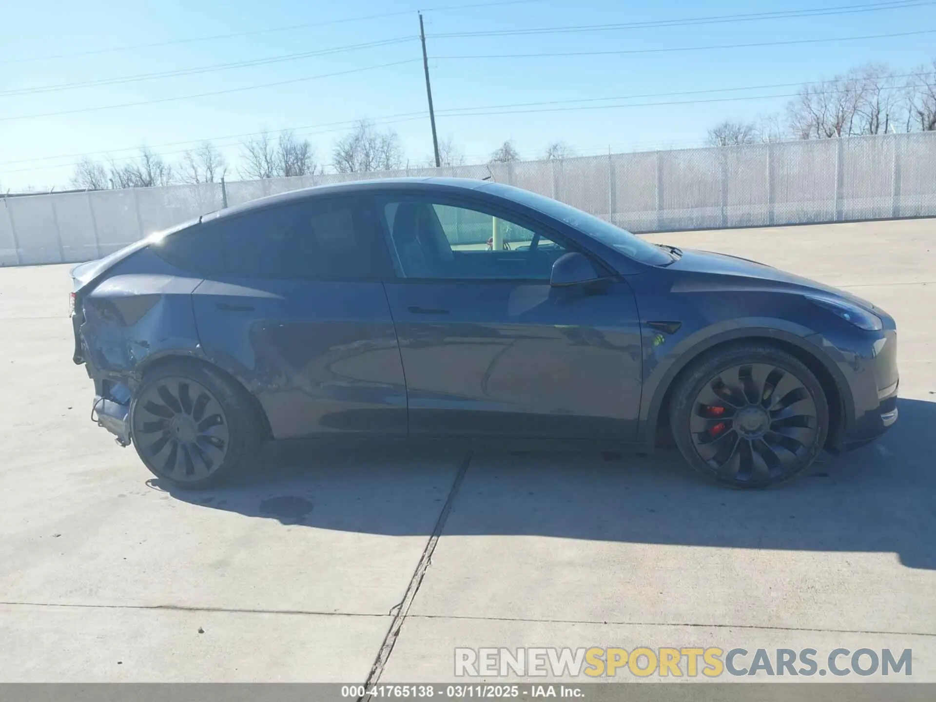 12 fotografías del automóvil dañado 7SAYGDEFXNF516963 TESLA MODEL Y 2022