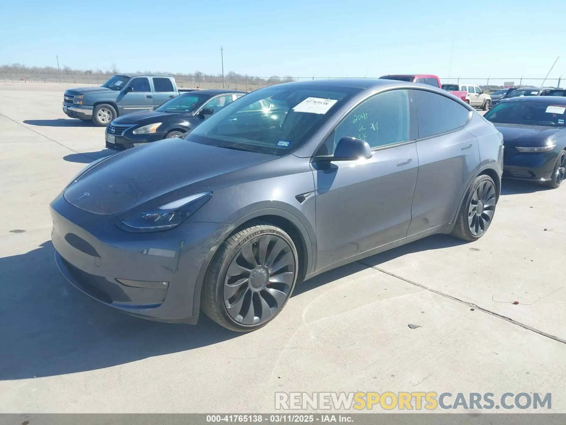 2 fotografías del automóvil dañado 7SAYGDEFXNF516963 TESLA MODEL Y 2022